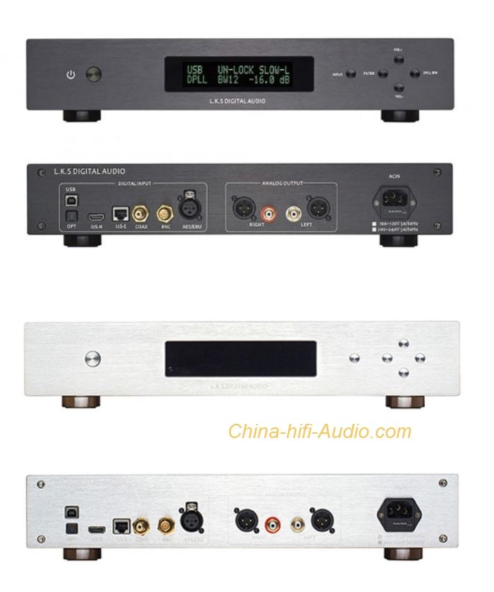 MUSETEC Audio MH-DA004 DAC Dual ES9038pro DSD Input Coaxial BNC AES EBU L.K.S - Click Image to Close